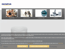 Tablet Screenshot of olympus-sis.com